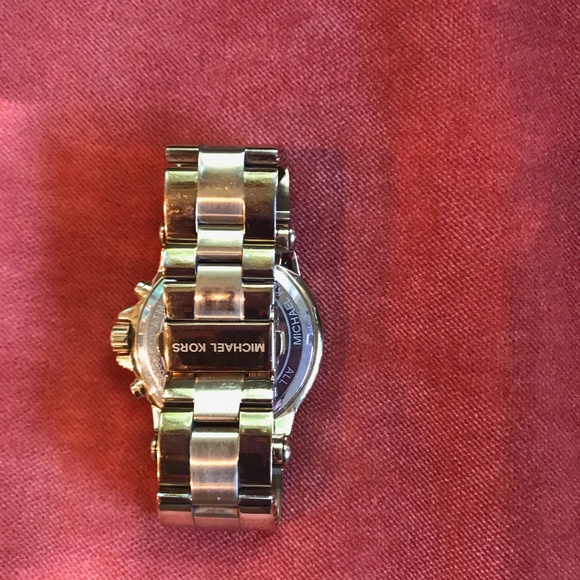 Michael Kors Ladies Chronograph Stone Set Watch - Picture 3 of 3